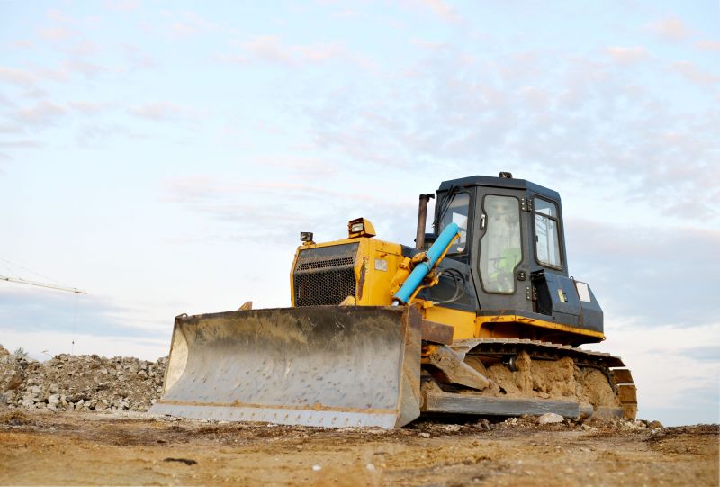 Bulldozer Land Excavation