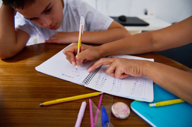 Student Receiving Feedback