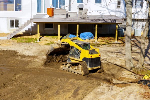Backyard Grading Service in Jeffersonville