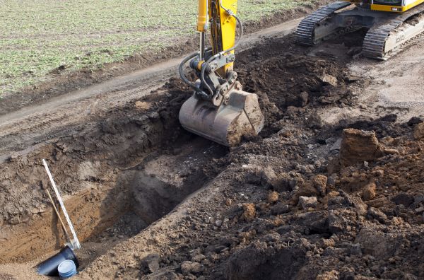 Backhoe Trenching in Jeffersonville